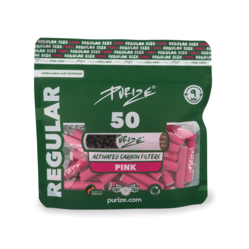 Purize Regular Filters 50 Pack Pink